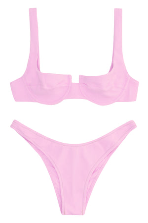 Brigitte plain color bikini-0